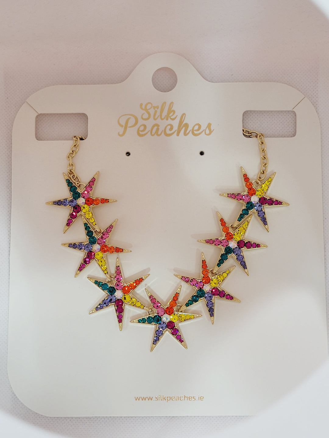 LOVE ROCKS MULTICOLOURED STAR NECKLACE