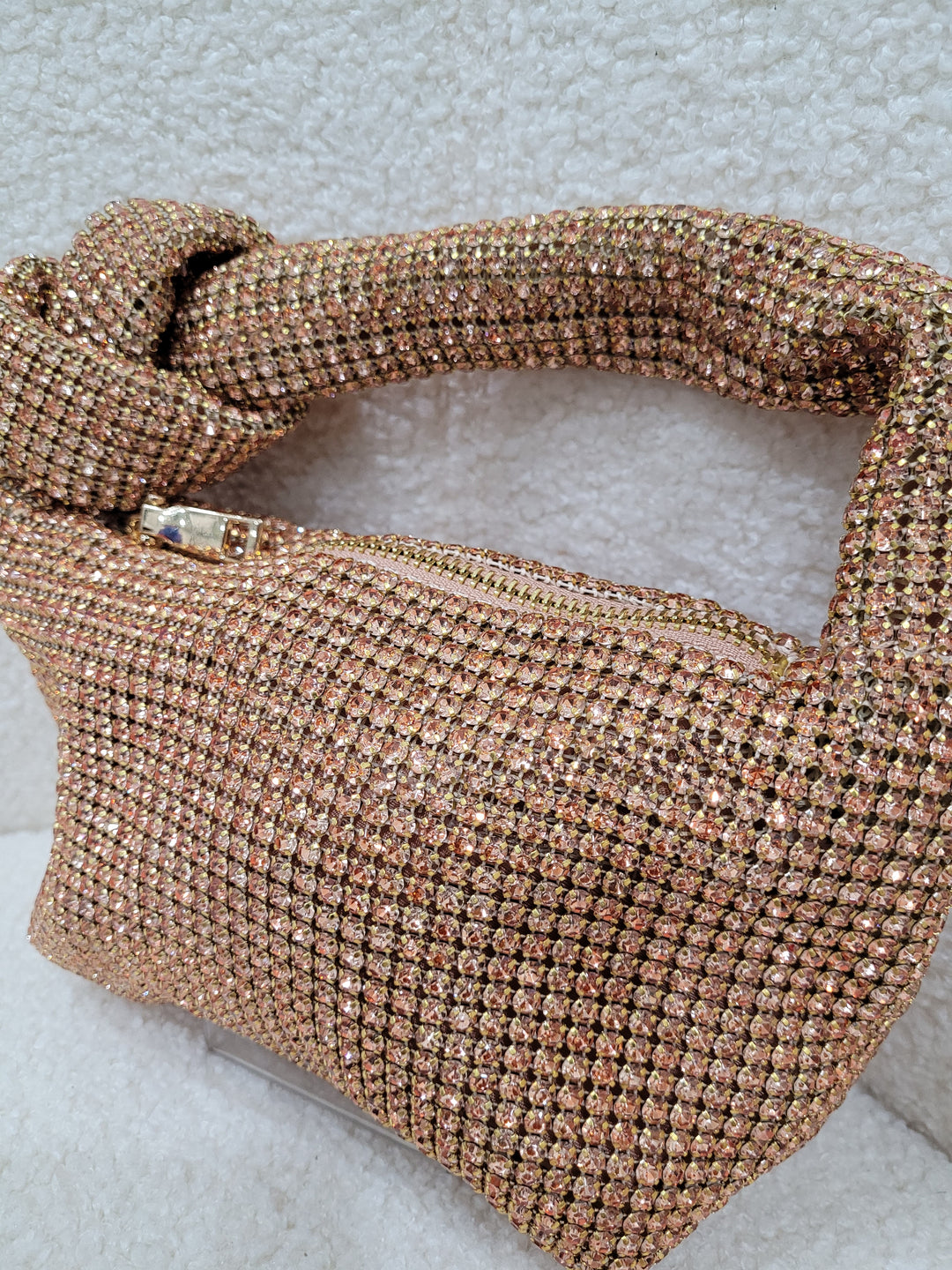 CHAMPAGNE JEWEL HANDBAG