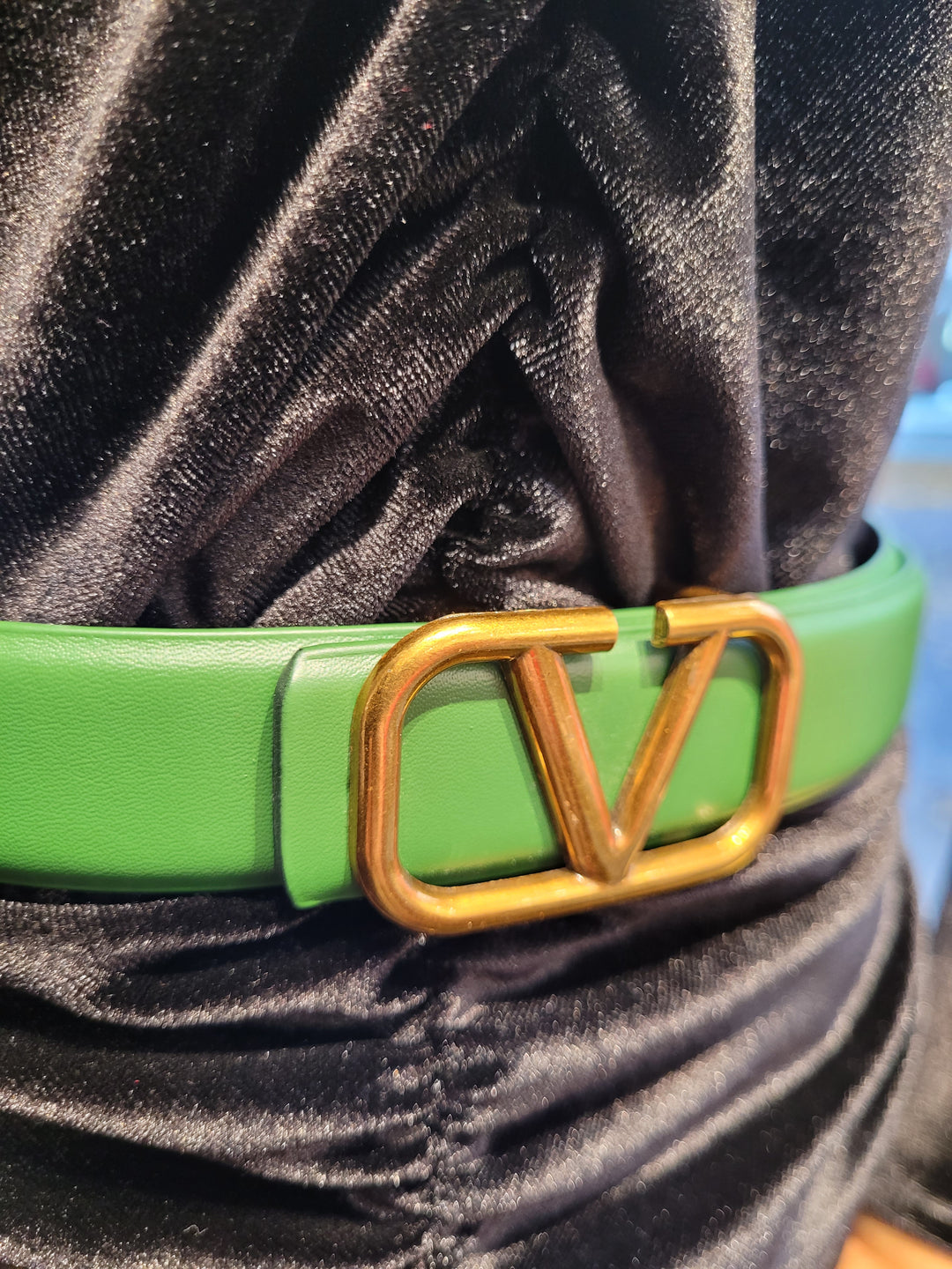 GREEN AND GOLD V BELT