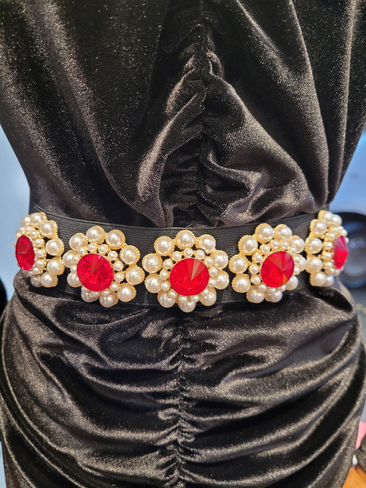 RED JEWEL BELT