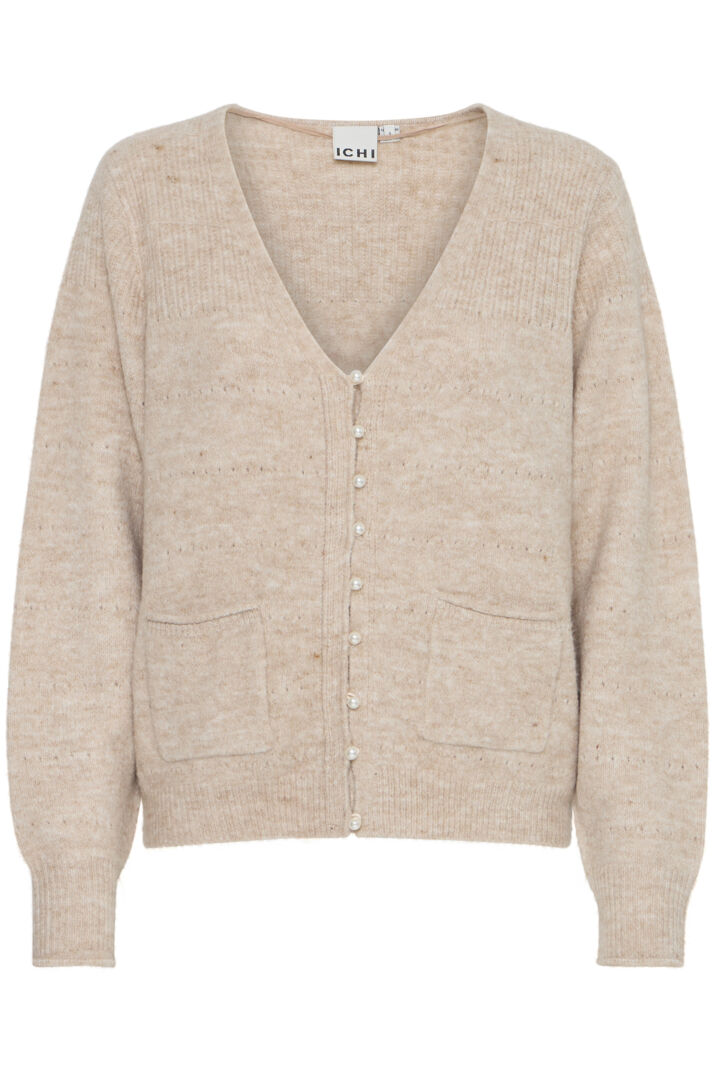 OATMEAL KNIT CARDIGAN