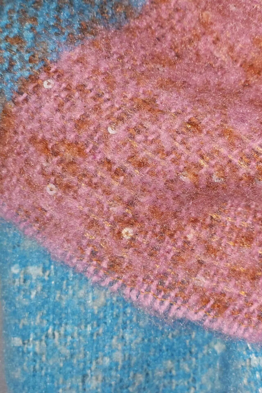 SEQUIN SQUARE SCARF