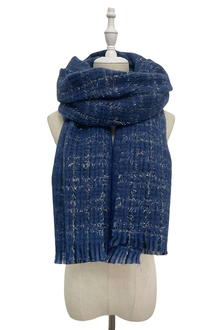 COSY BLUE SCARF