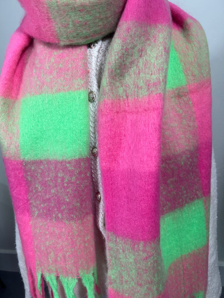 HOT PINK SCARF