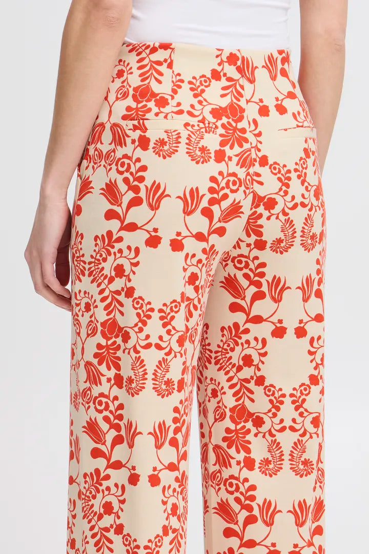 KATE PRINT WIDE LEG TROUSER