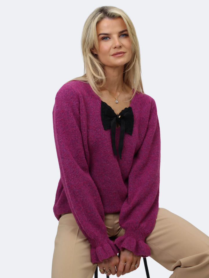 BLISS PURPLE KNIT