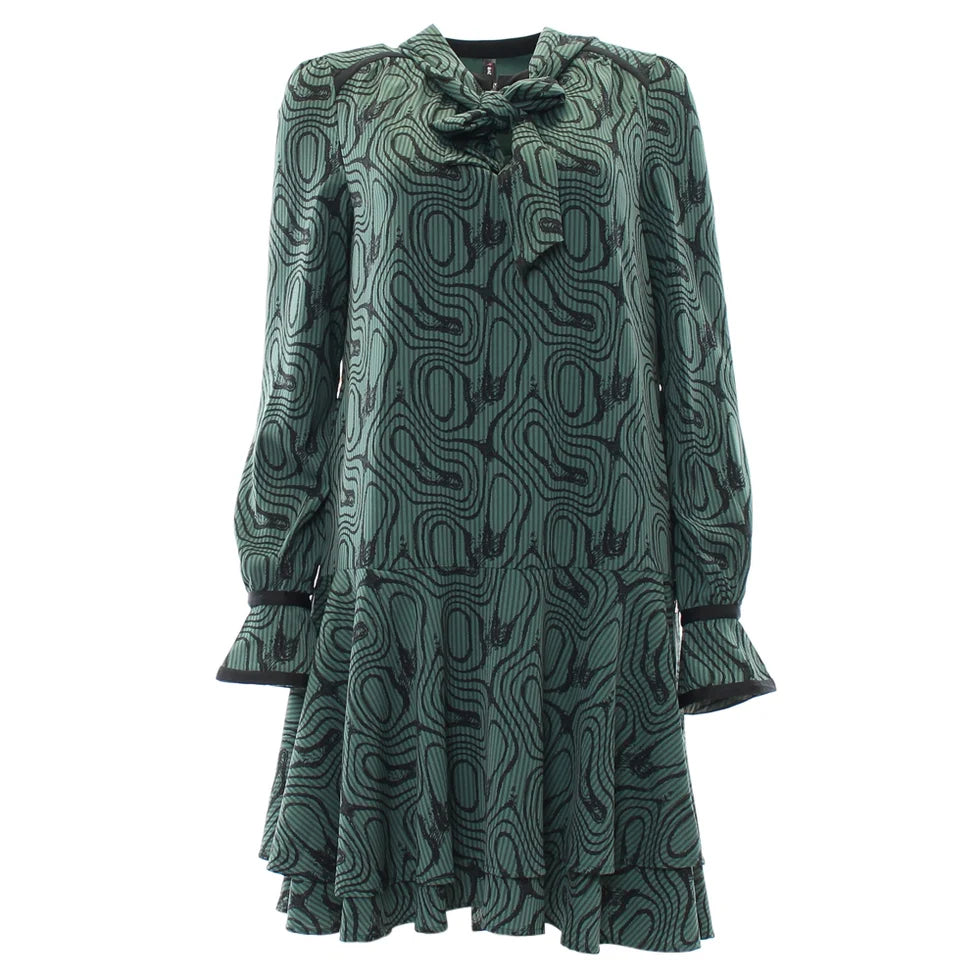 ZARA GREEN SWING DRESS