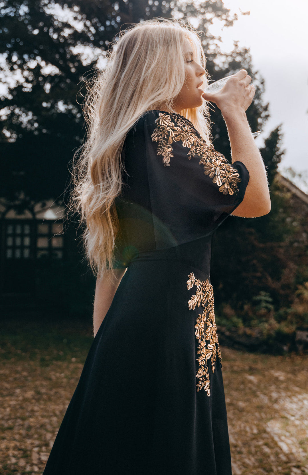 ARTEMIS EMBELLISHED DRESS