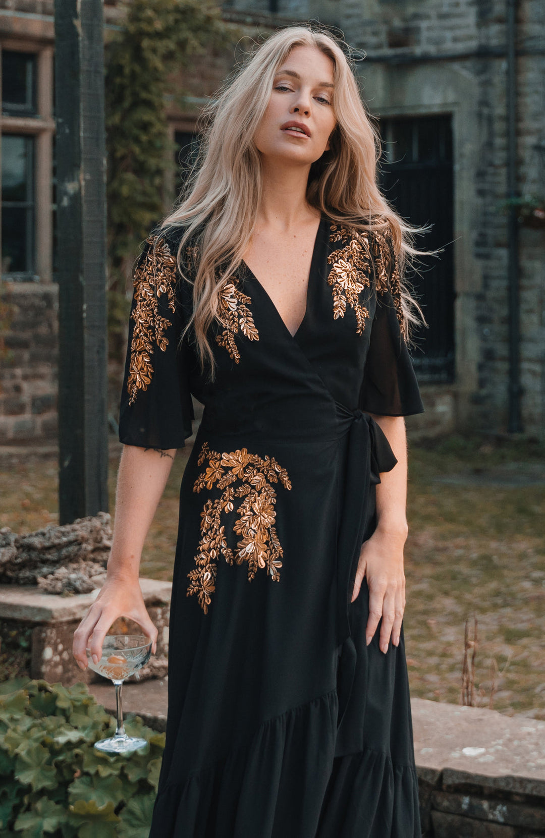 ARTEMIS EMBELLISHED DRESS