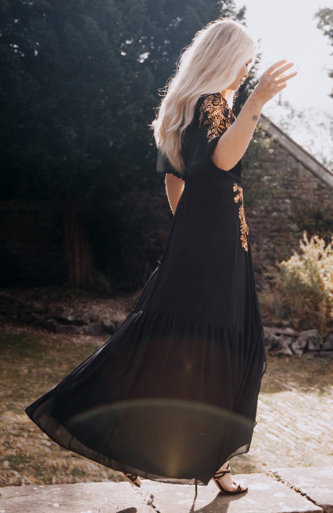 ARTEMIS EMBELLISHED DRESS