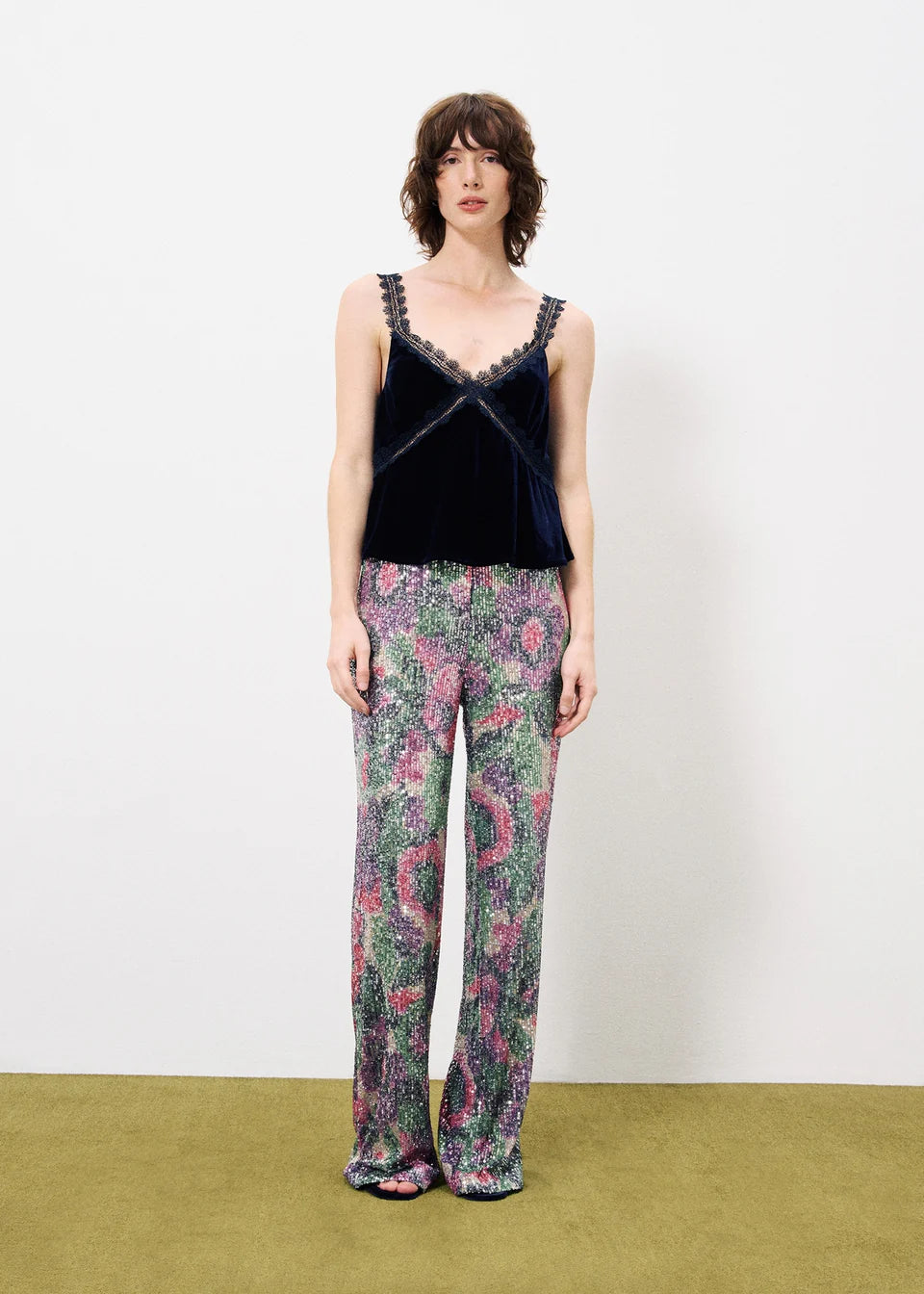 CARY SEQUIN TROUSERS