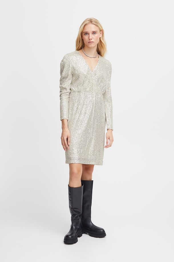 FAUCI GOLD SEQUIN DRESS