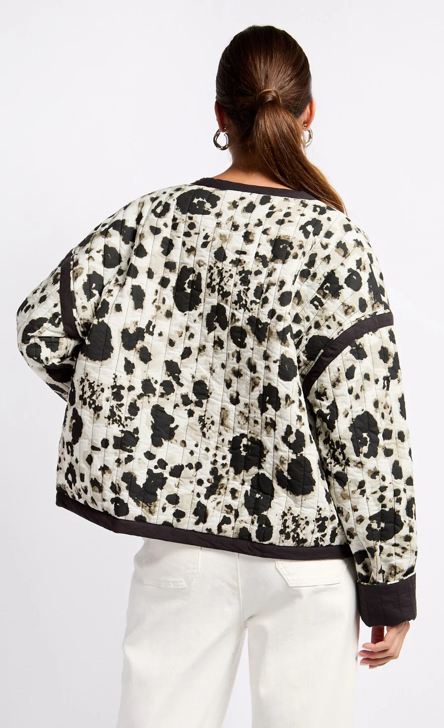 ANIMAL PRINT JACKET VOGUE